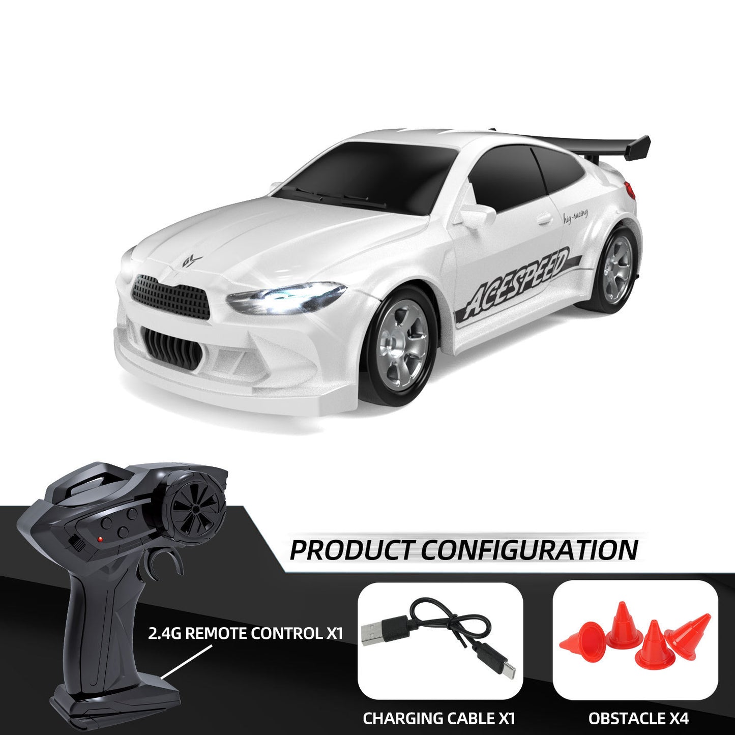 Mini 1/64 RC Drift Car